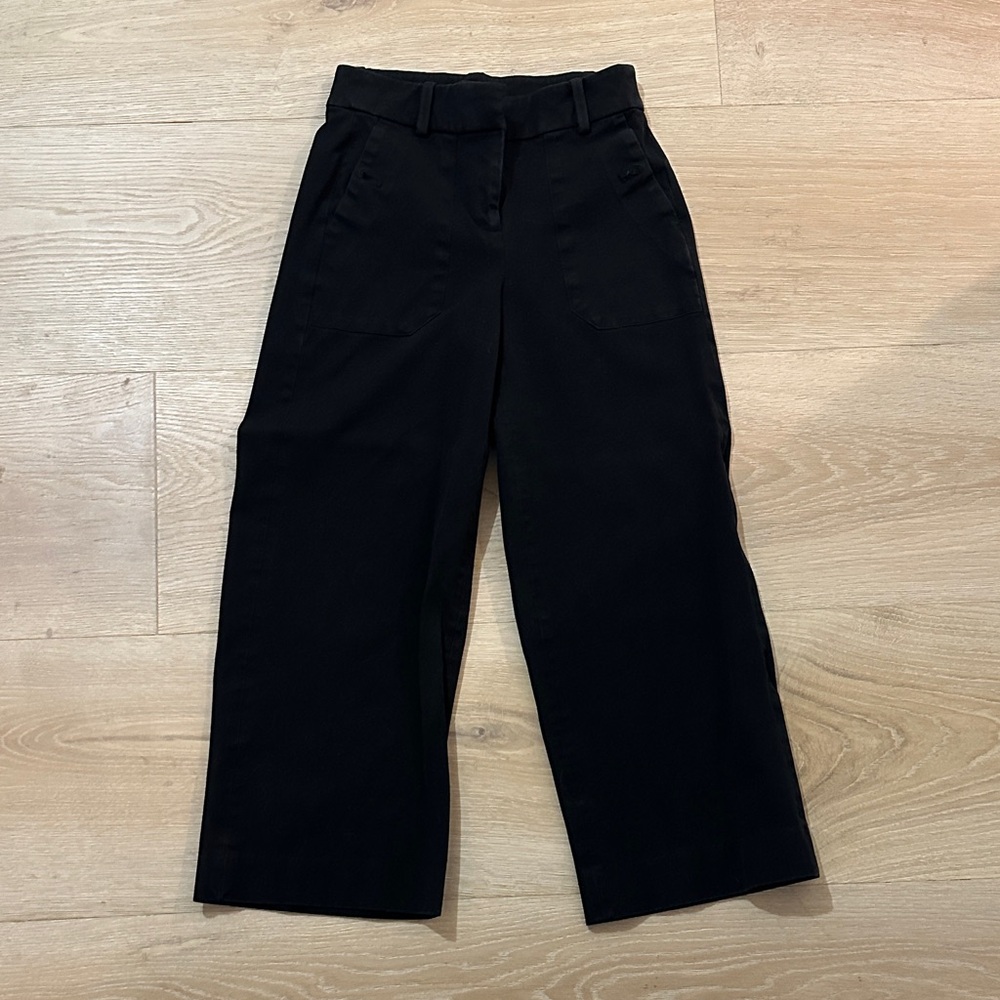 J. Crew Classic cropped Black Trousers